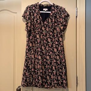 Loft floral summer dress. Petite